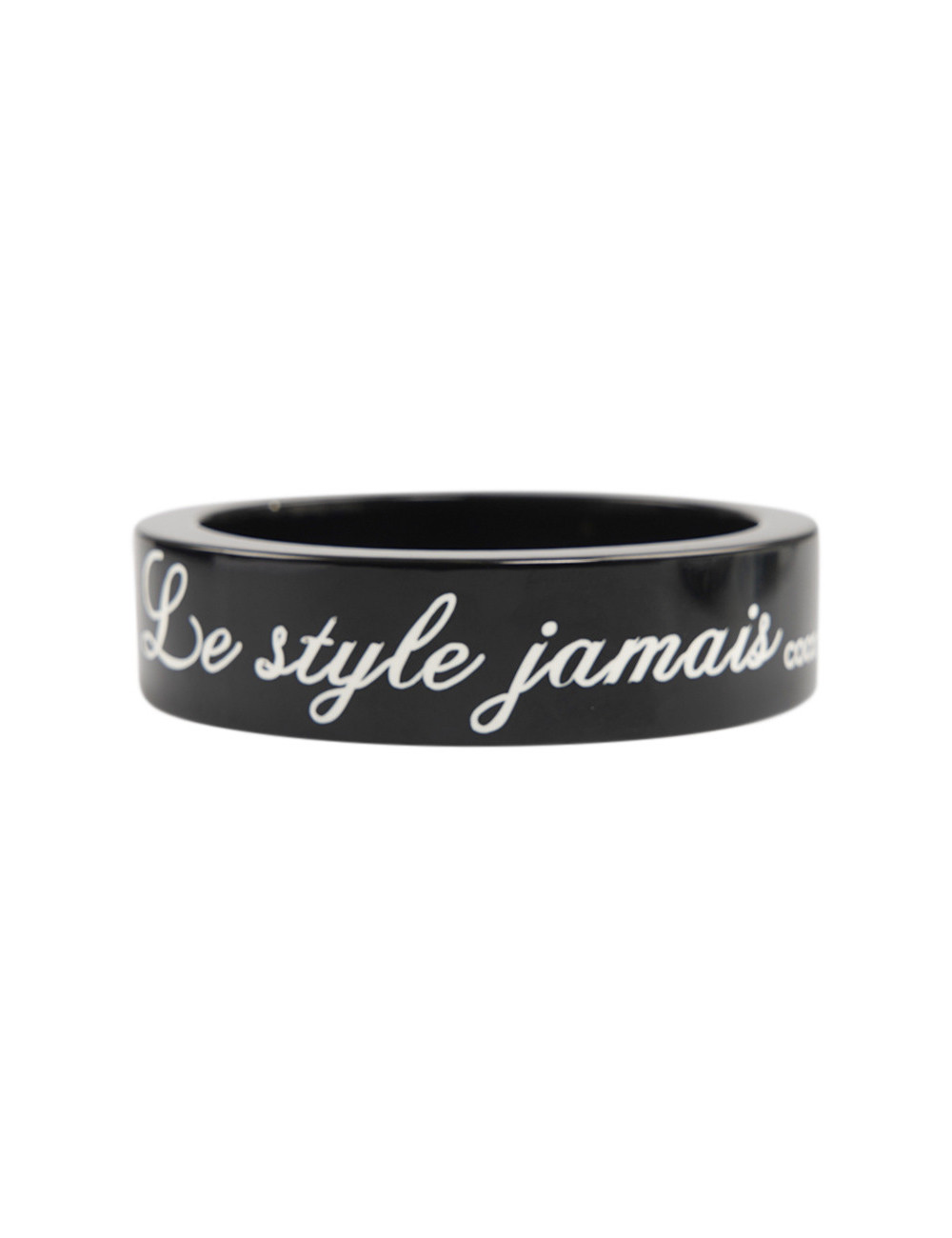 Bracelet CHANEL "la mode se démode, le style jamais"
