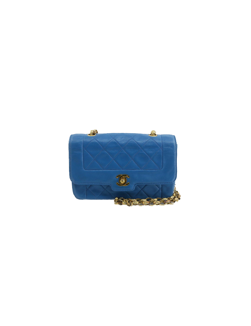 Mini Diana CHANEL bleu