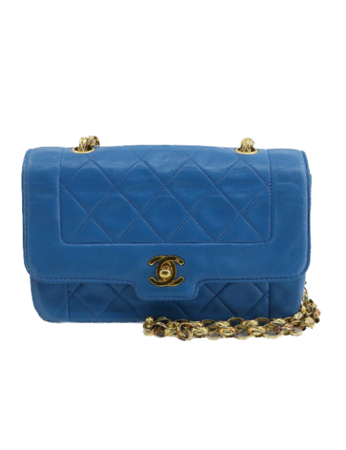 Mini Diana CHANEL bleu