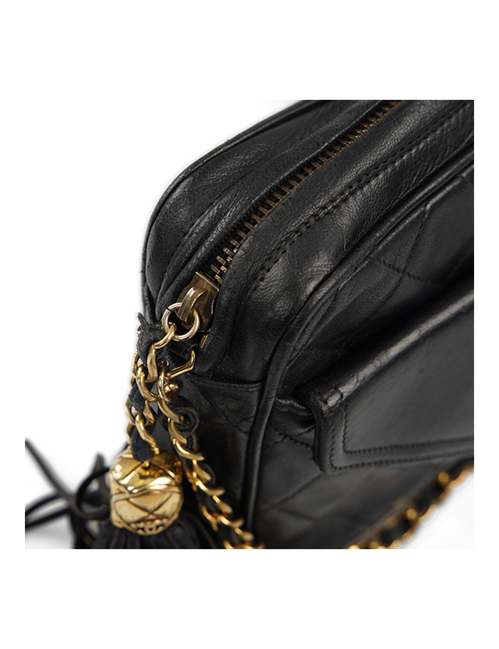 Sac bandoulière caméra CHANEL vintage