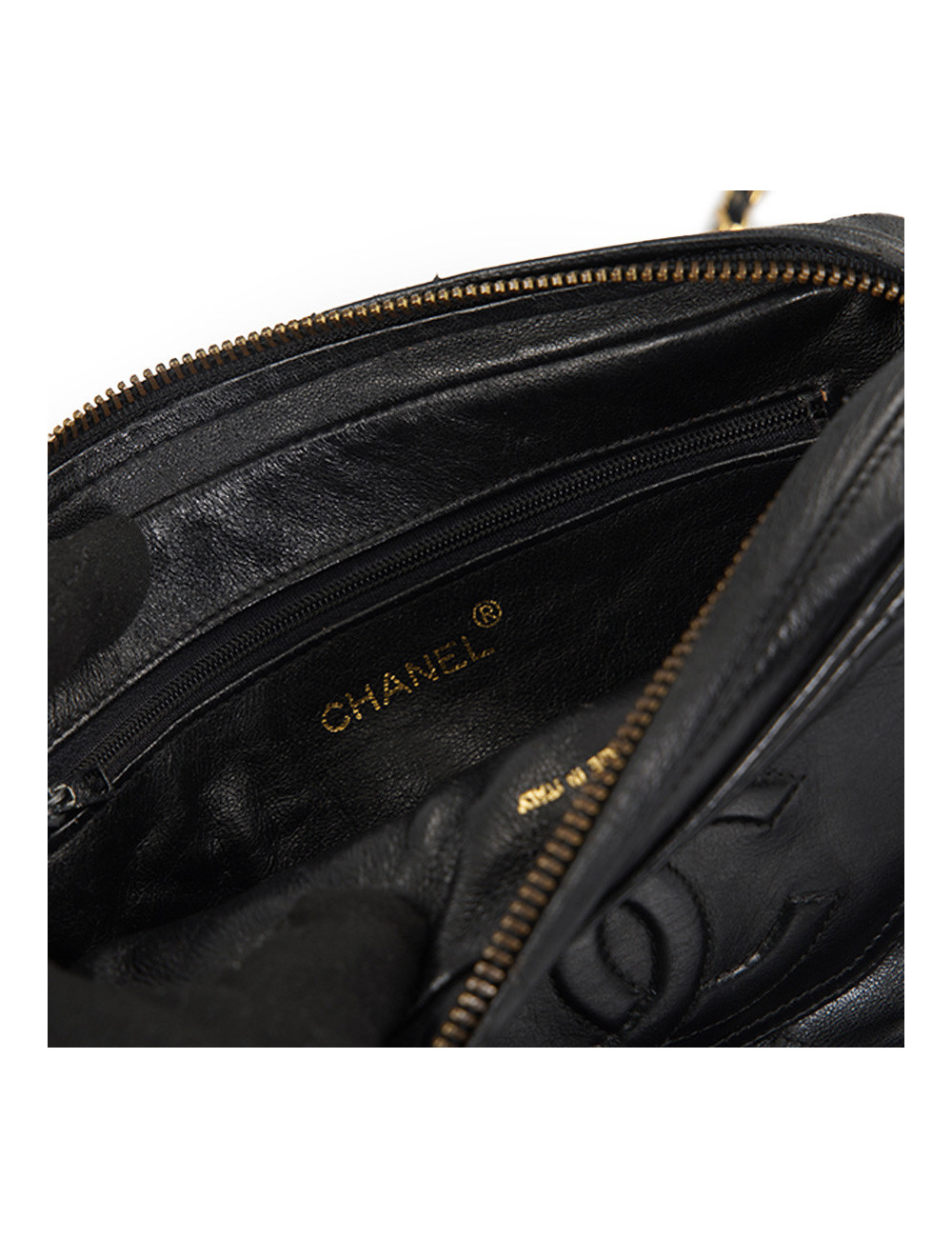 Sac bandoulière caméra CHANEL vintage