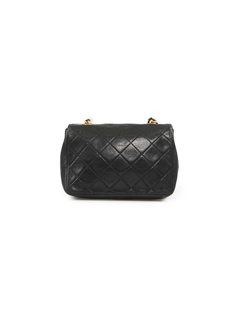 CHANEL vintage mini black crossbody bag