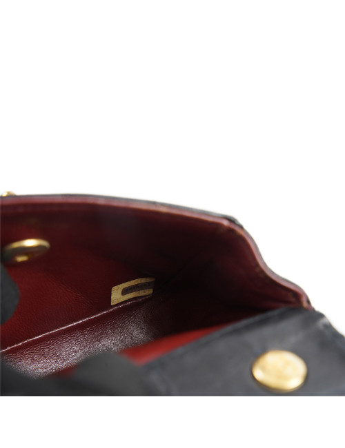 CHANEL vintage mini black crossbody bag