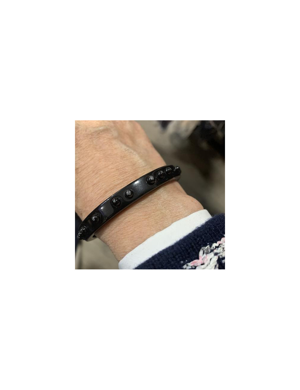 Bracelt CHANEL fin noir 