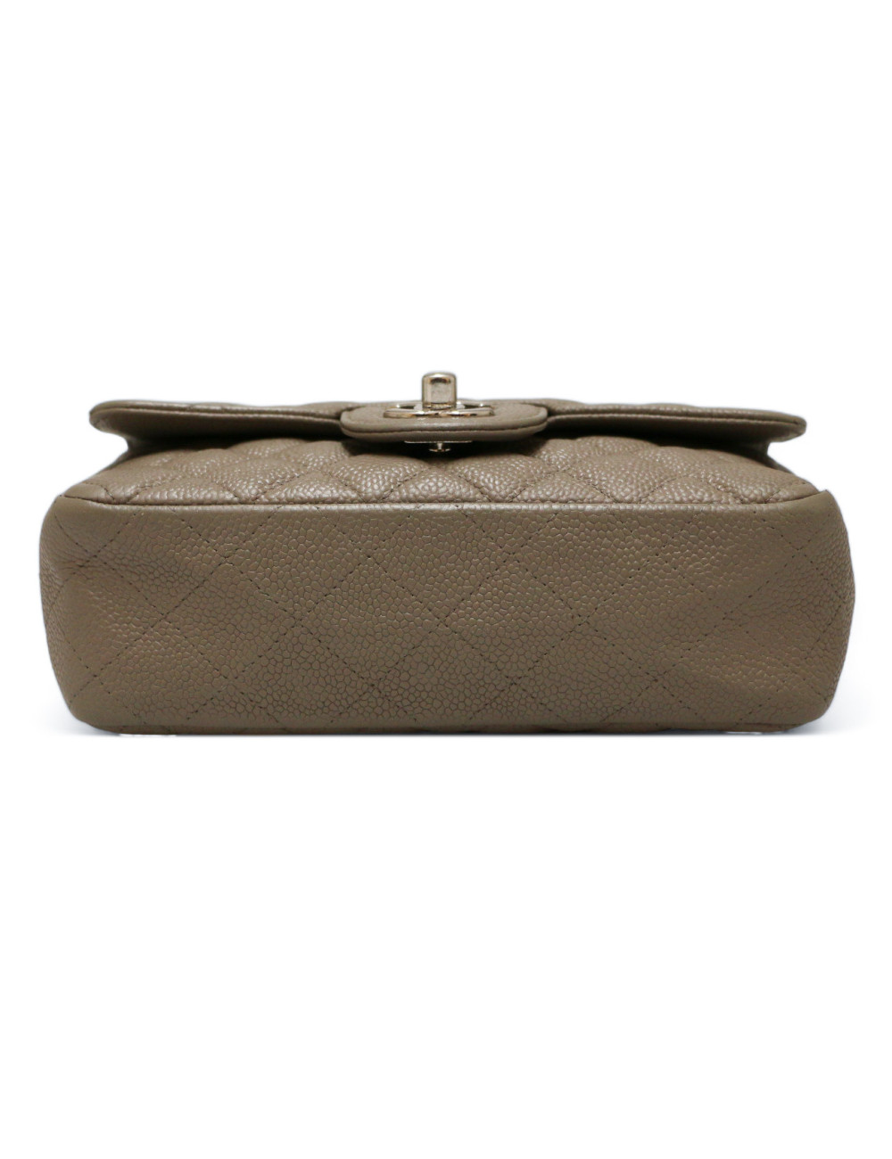 Mini timeless CHANEL gris cuir  caviar