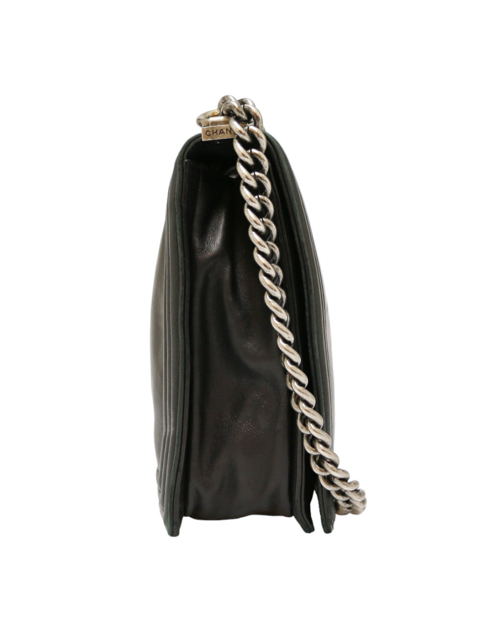 Sac Boy  CHANEL cuir d'agneau noir