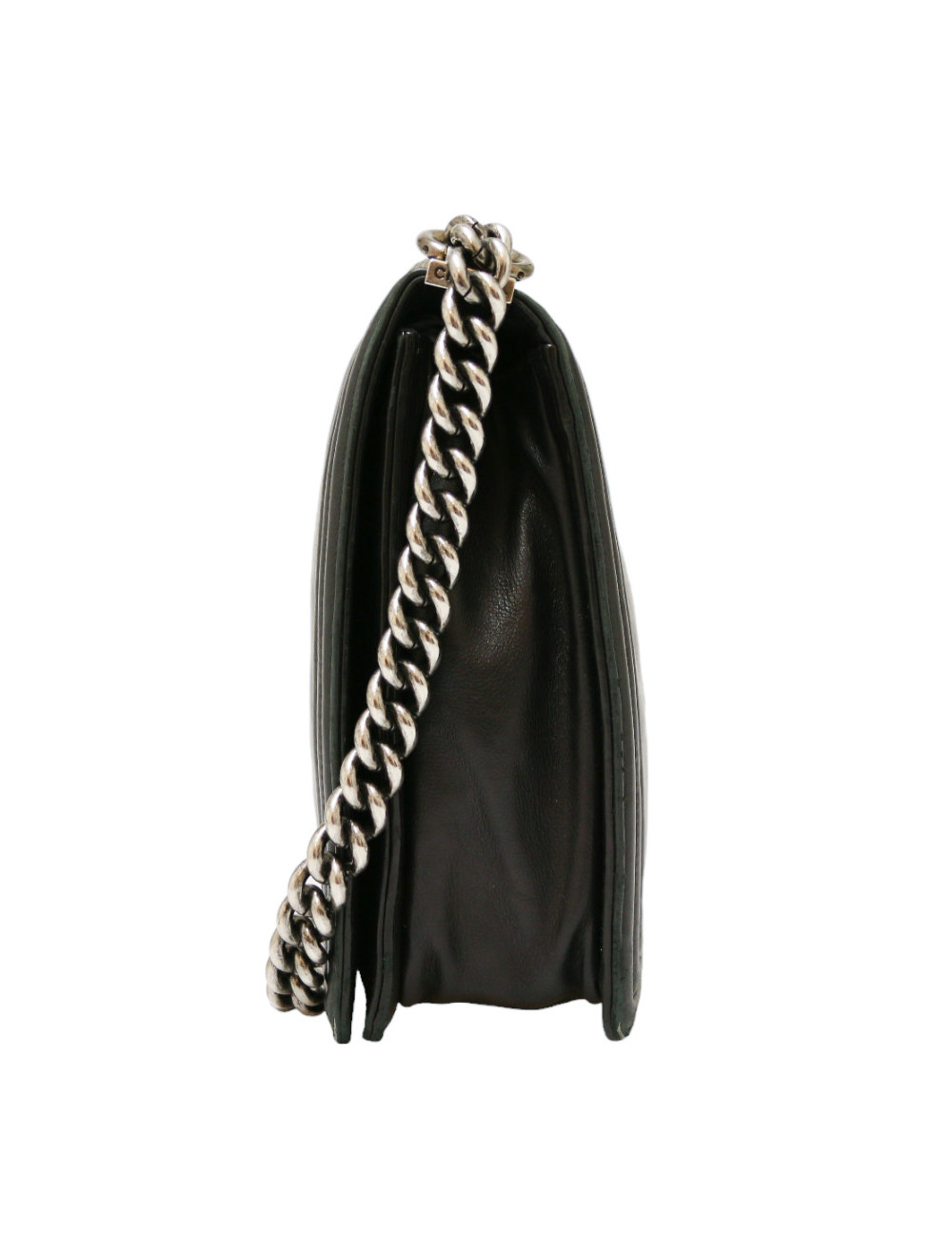 Sac Boy  CHANEL cuir d'agneau noir
