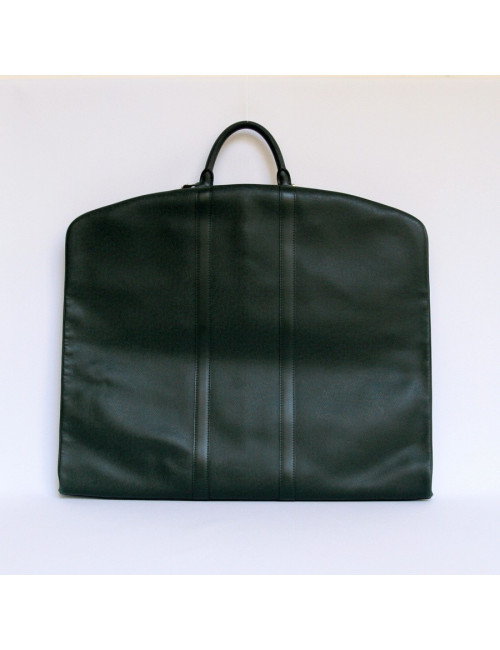 porte-habits LOUIS VUITTON cuir épi vert