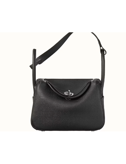 Sac Lindy 26 HERMES Taurillon noir