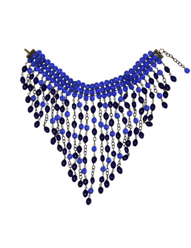 Chocker MARGUERITE DE VALOIS perles pendantes  2