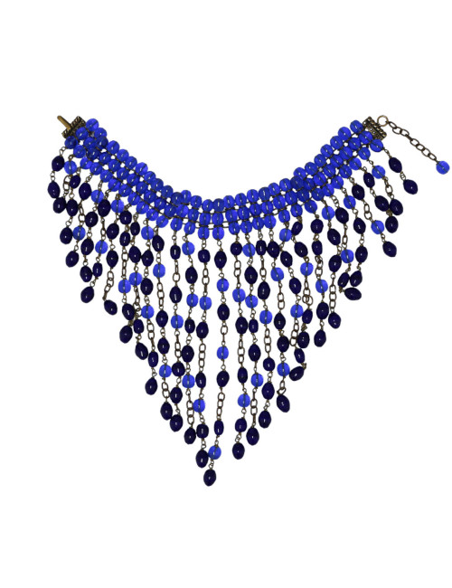 Chocker MARGUERITE DE VALOIS perles pendantes 