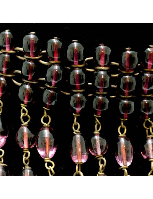 Chocker MARGUERITE DE VALOIS pâte de verre