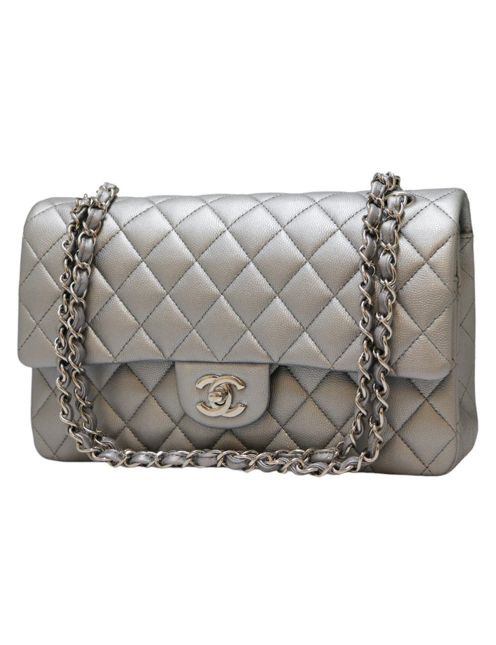 Timeless CHANEL gris irisé