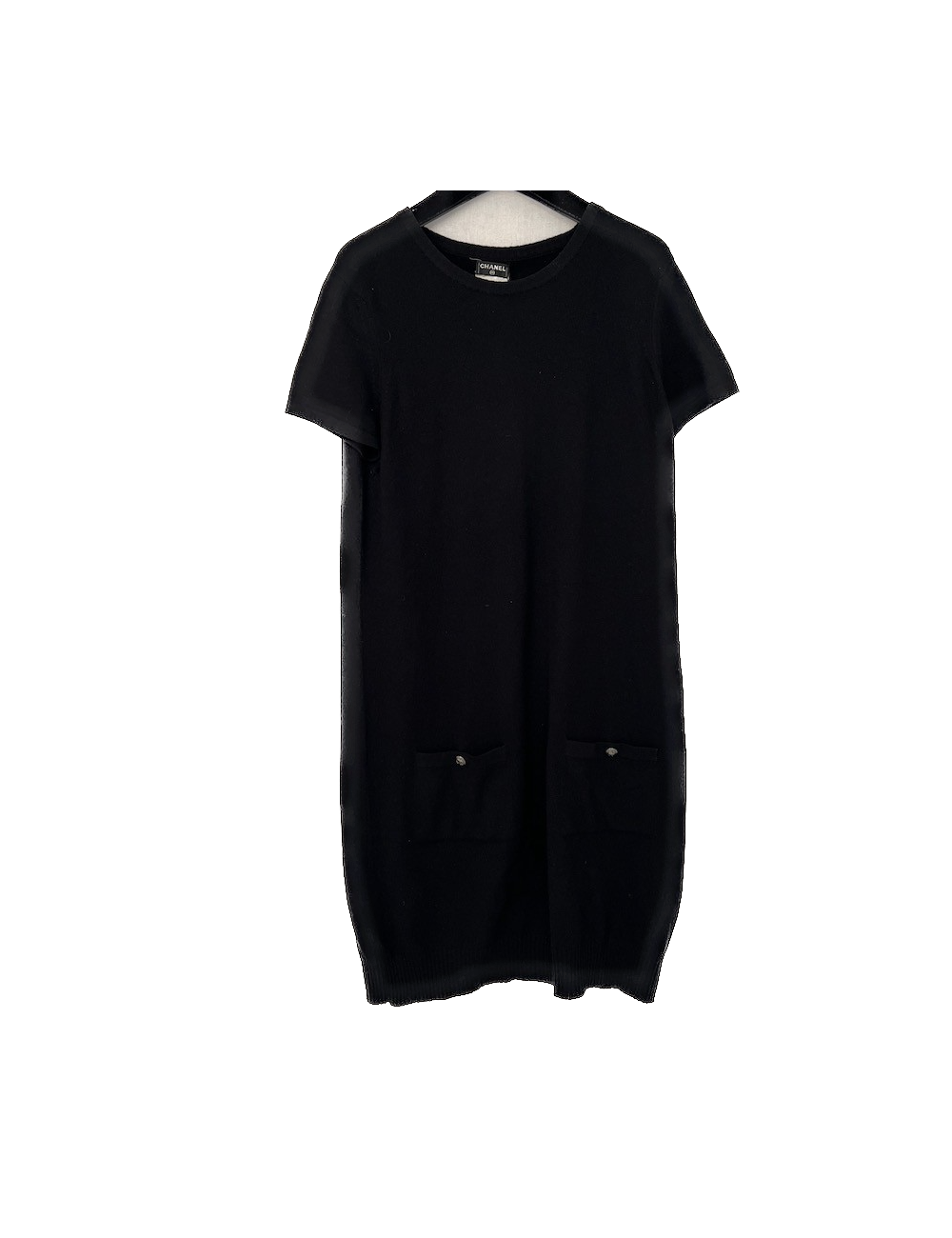 Robe T40 CHANEL cachemire noire