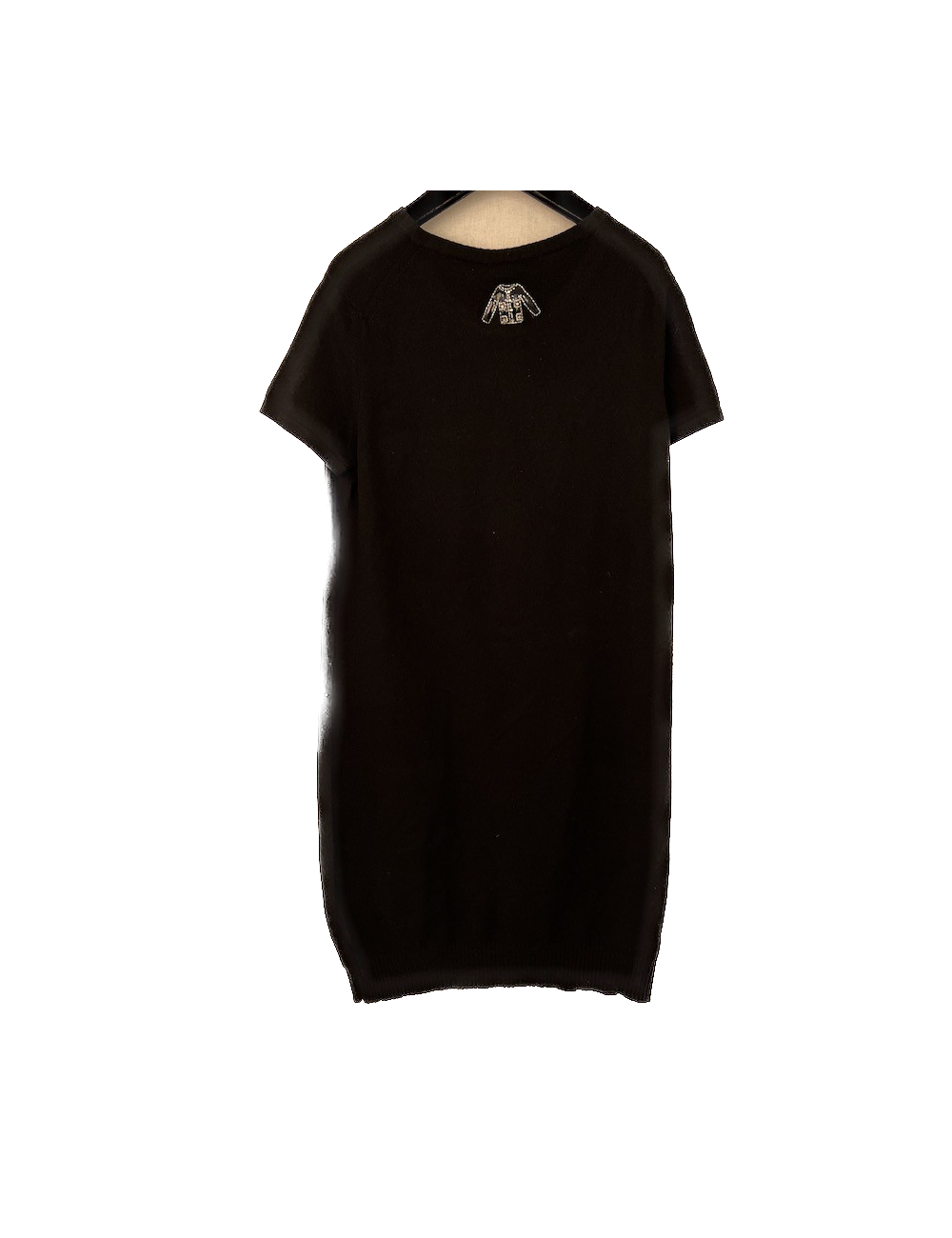 Robe T40 CHANEL cachemire noire