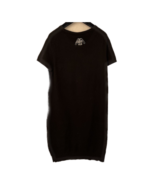 Robe T40 CHANEL cachemire noire