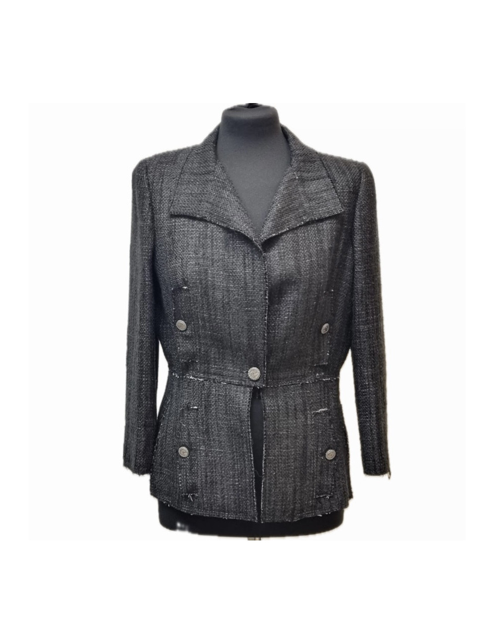 Veste Chanel grise T 38