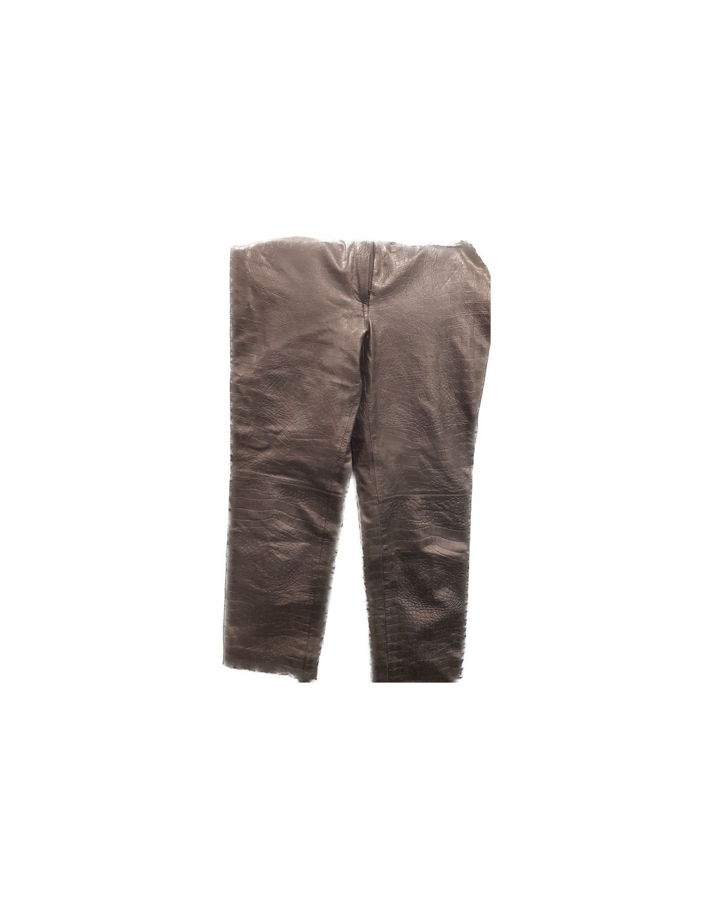 Pantalon cuir CHANEL 