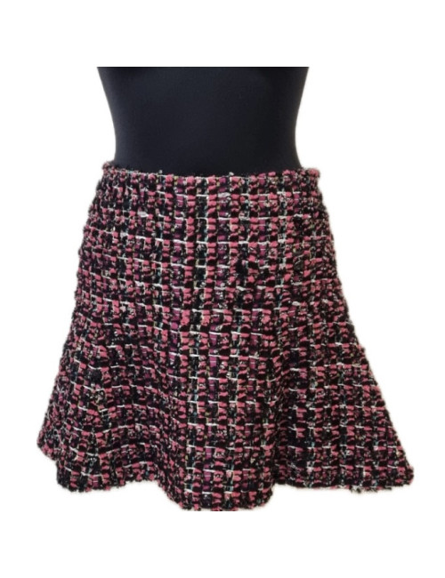 Jupe T 36 CHANEL tweed Maison Lesage