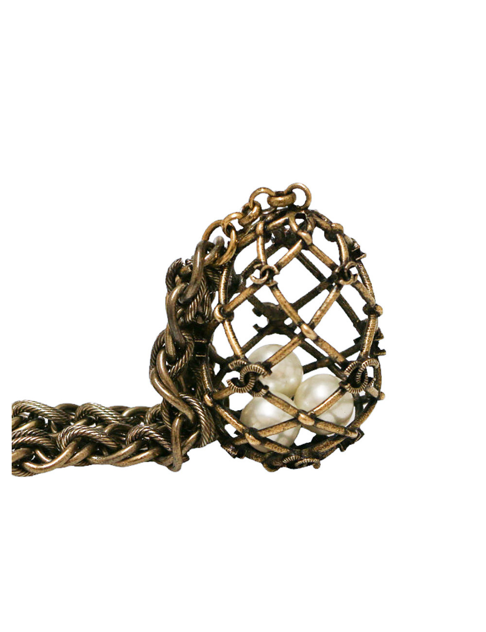 Sac CHANEL Paris le RItz perforé doré