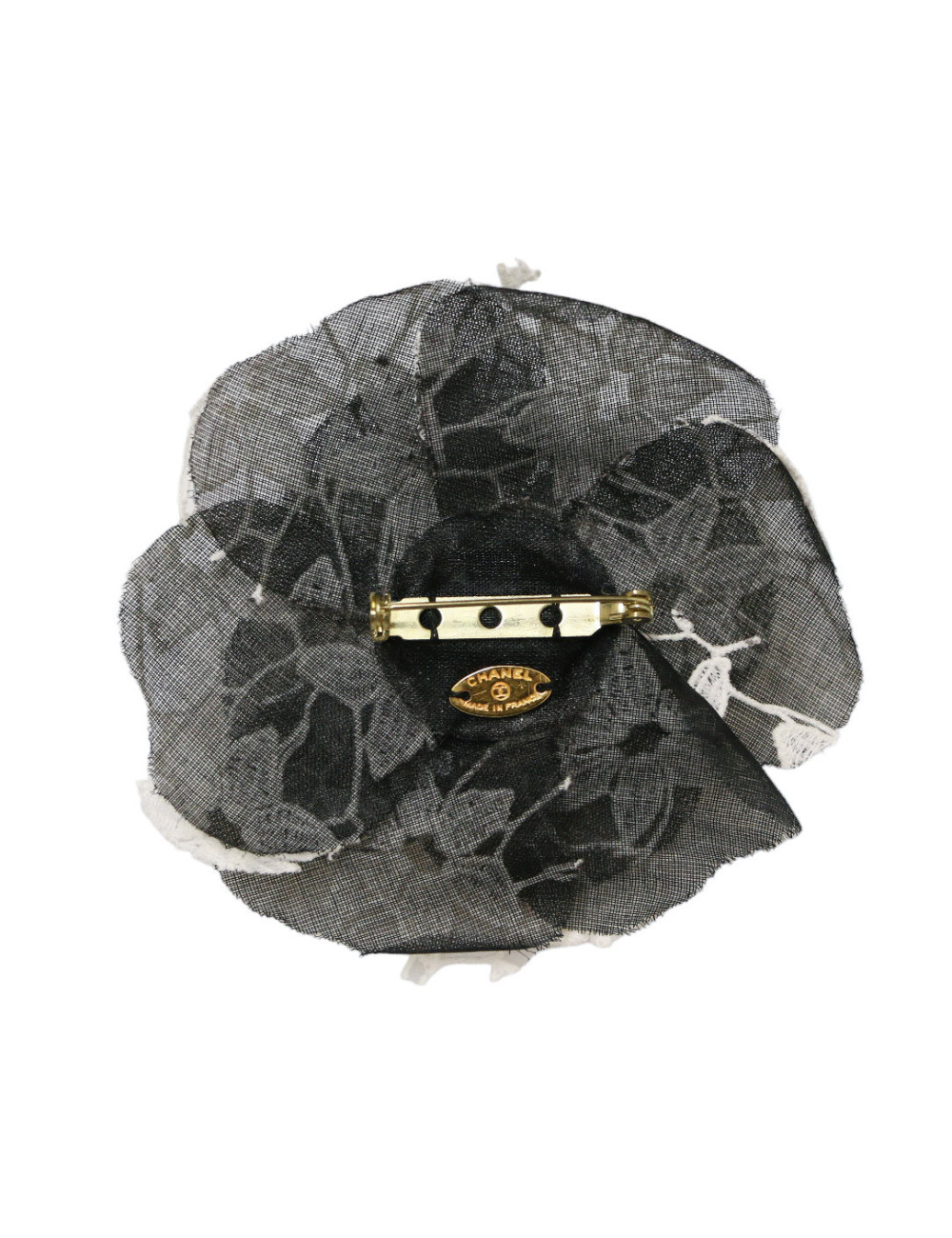 Broche CHANEL brodé
