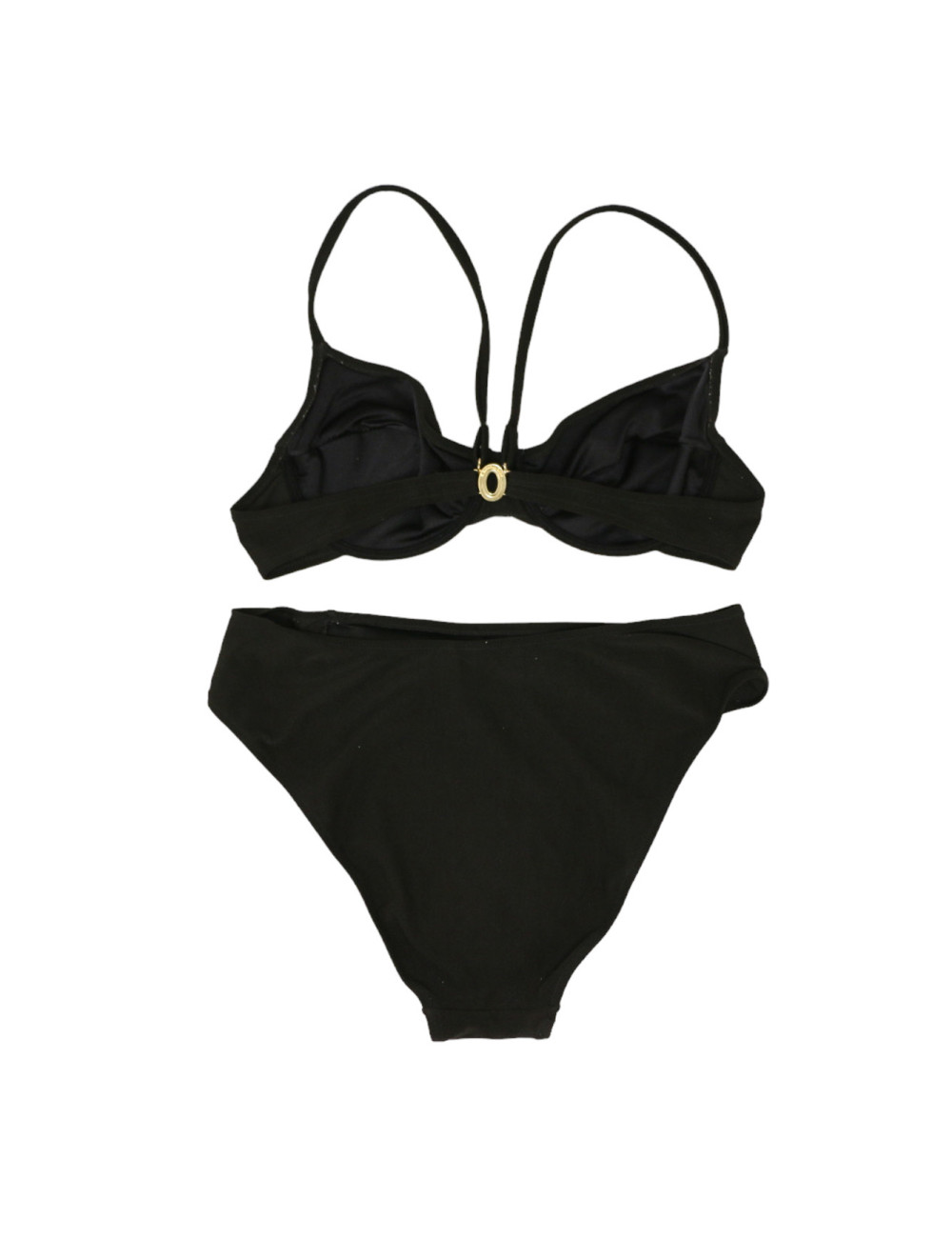 Maillot de bain CHRISTIAN DIOR noir 2 pièces