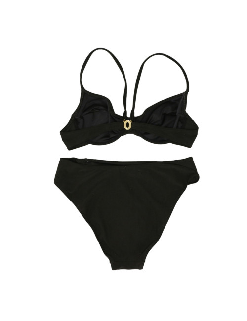 Maillot de bain CHRISTIAN DIOR noir 2 pièces