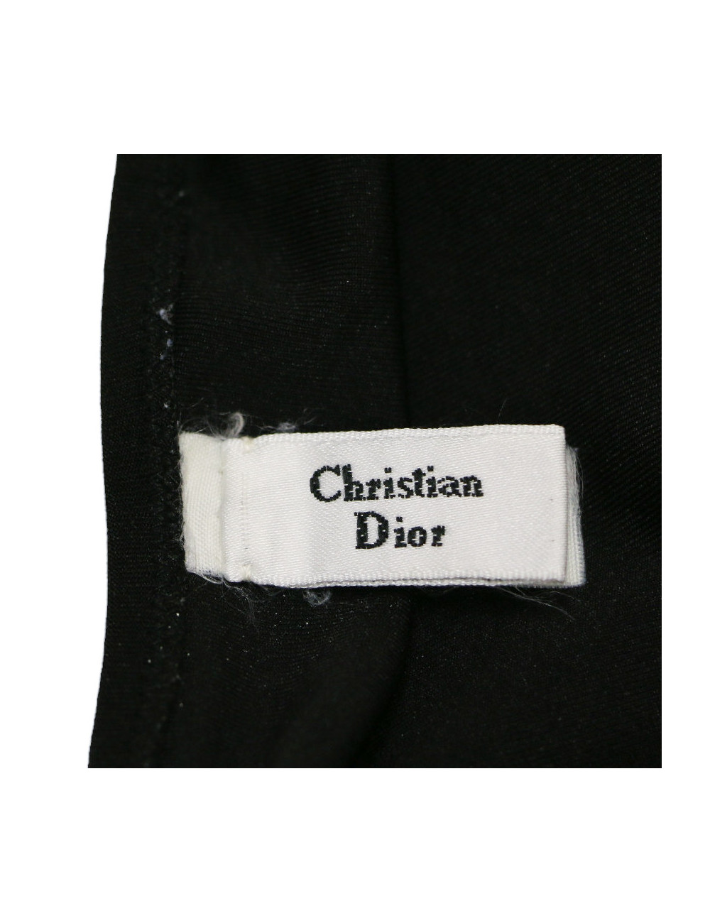 Maillot de bain CHRISTIAN DIOR noir 2 pièces