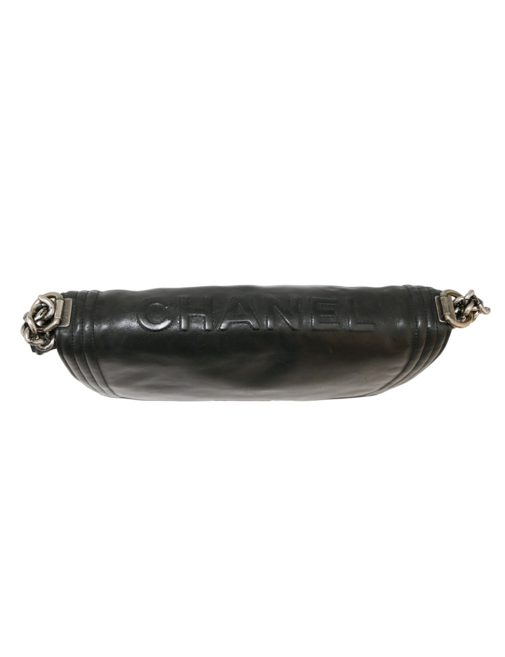 Sac Boy  CHANEL cuir d'agneau noir