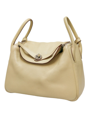Sac Lindy 26 HERMES taurillon craie