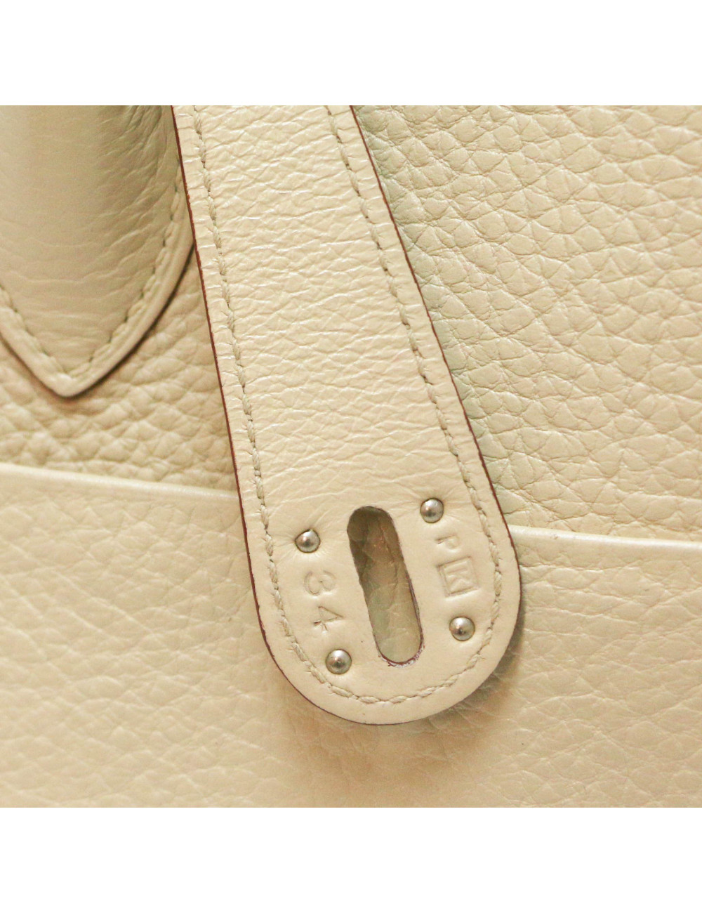 Sac Lindy 26 HERMES taurillon craie