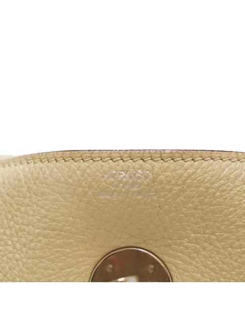 Sac Lindy 26 HERMES taurillon craie