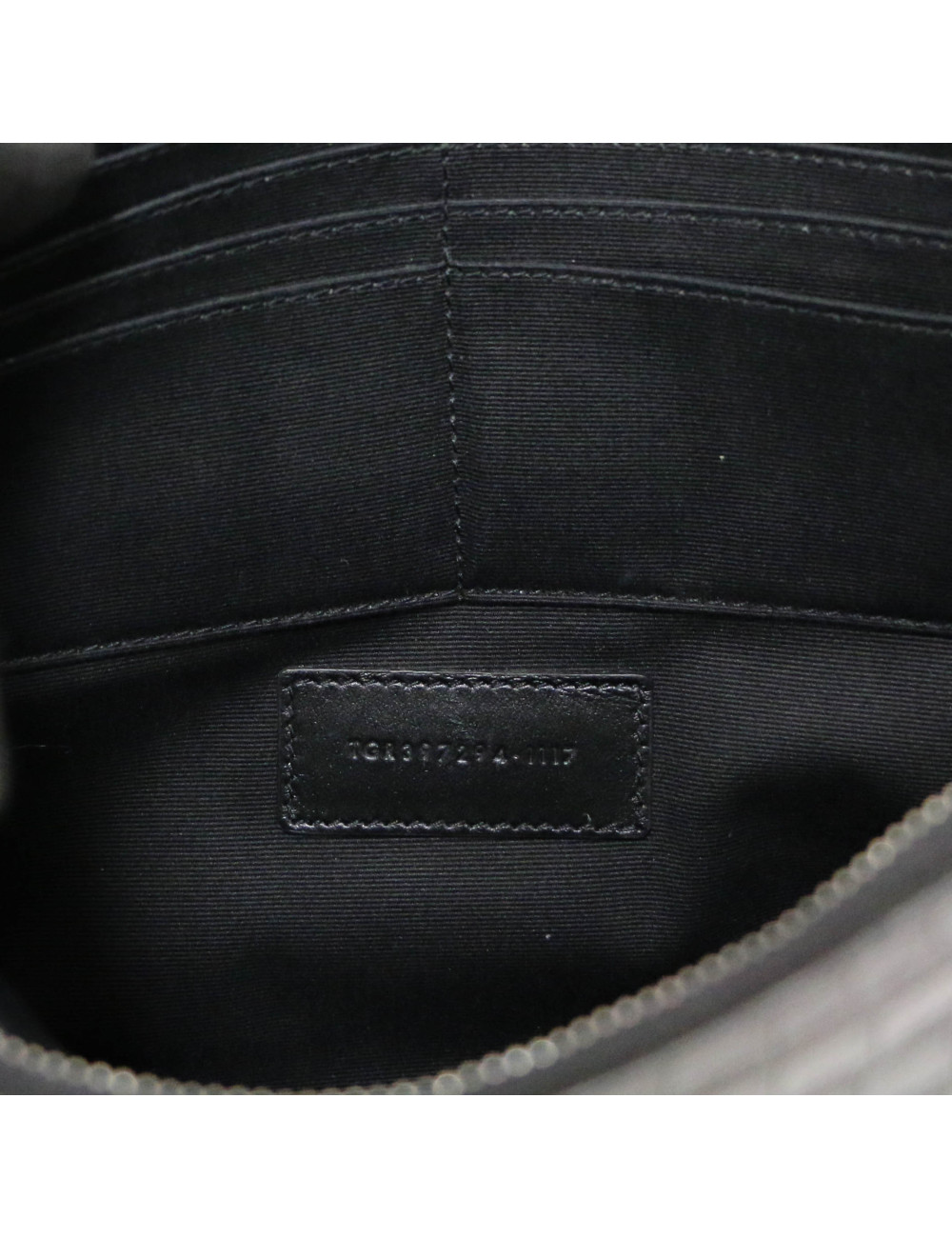 Pochette Cassandre SAINT LAURENT cuir embossé