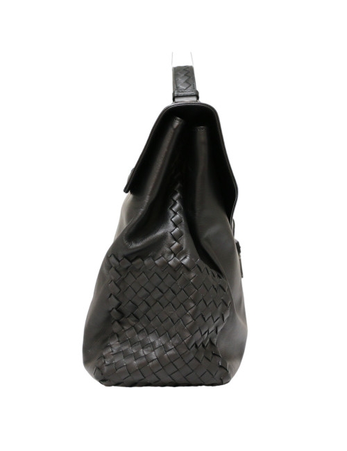 Cartable BOTTEGA VENETA cuir noir