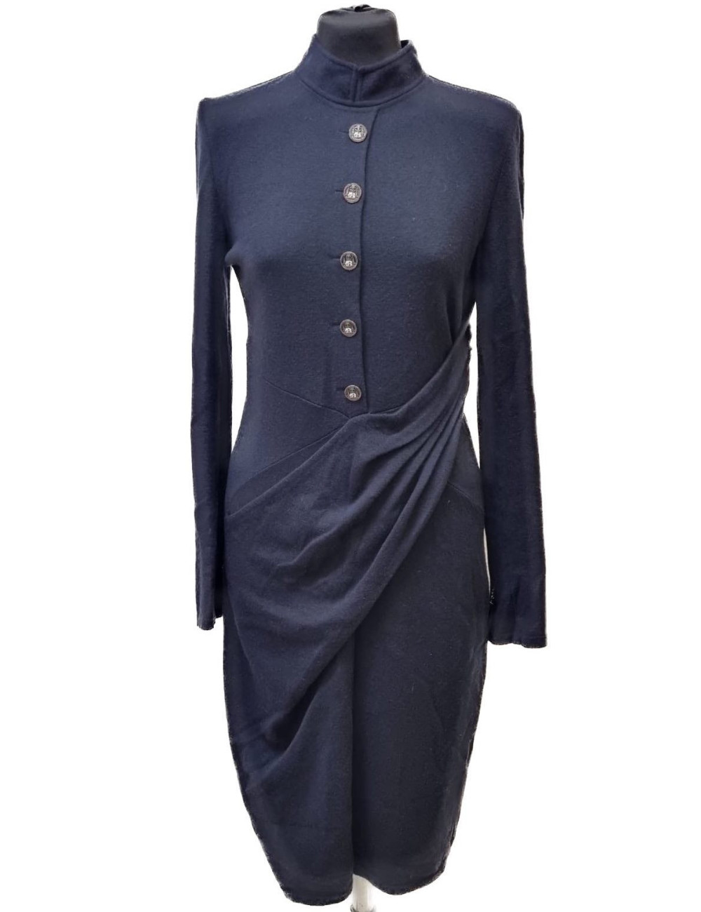 Robe CHANEL Paris-Bombay T 40 bleu nuit