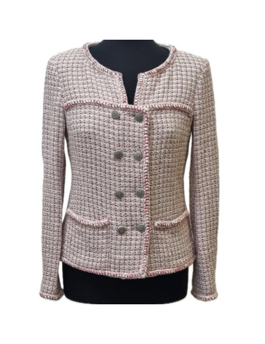 Veste rose CHANEL T 38 