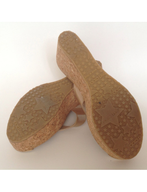 sandales JIMMY CHOO T38 compensées
