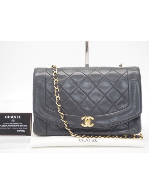 Sac Diana GM CHANEL noir