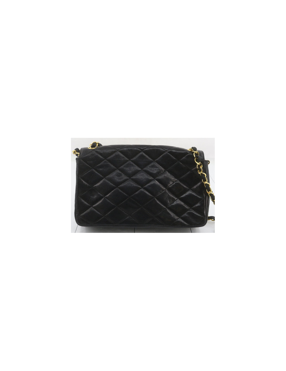 Sac CC CHANEL matelassé noir