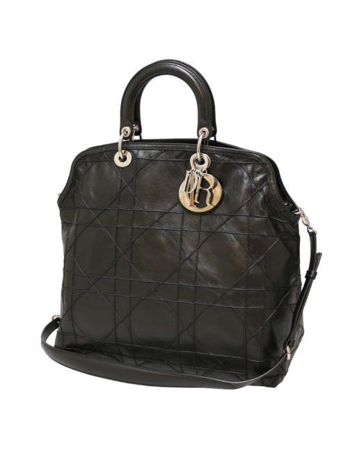 Sac Granville DIOR cannage noir