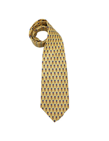 Cravatte NINA RICCI soie jaune
