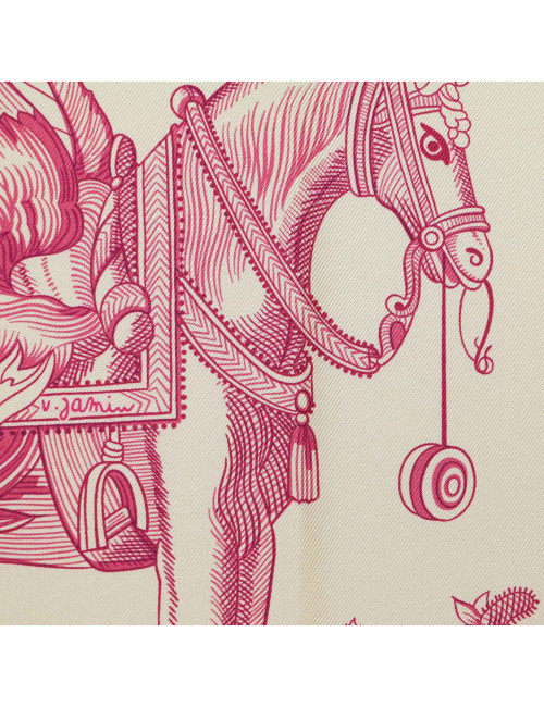 Carré double face HERMES Della Cavalleria Favolosa