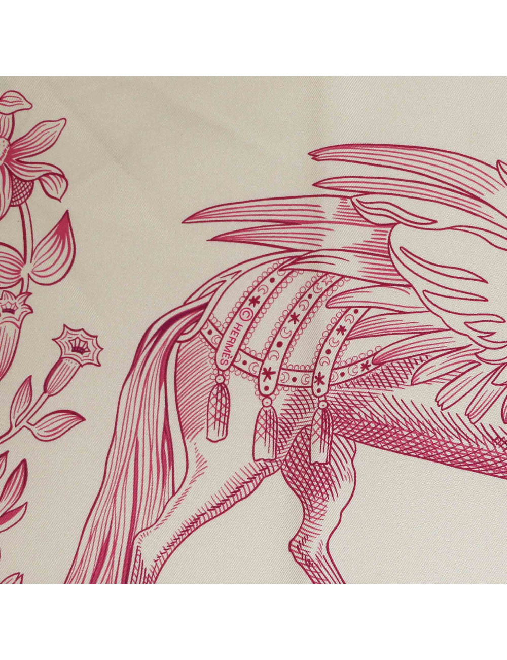 Carré double face HERMES Della Cavalleria Favolosa