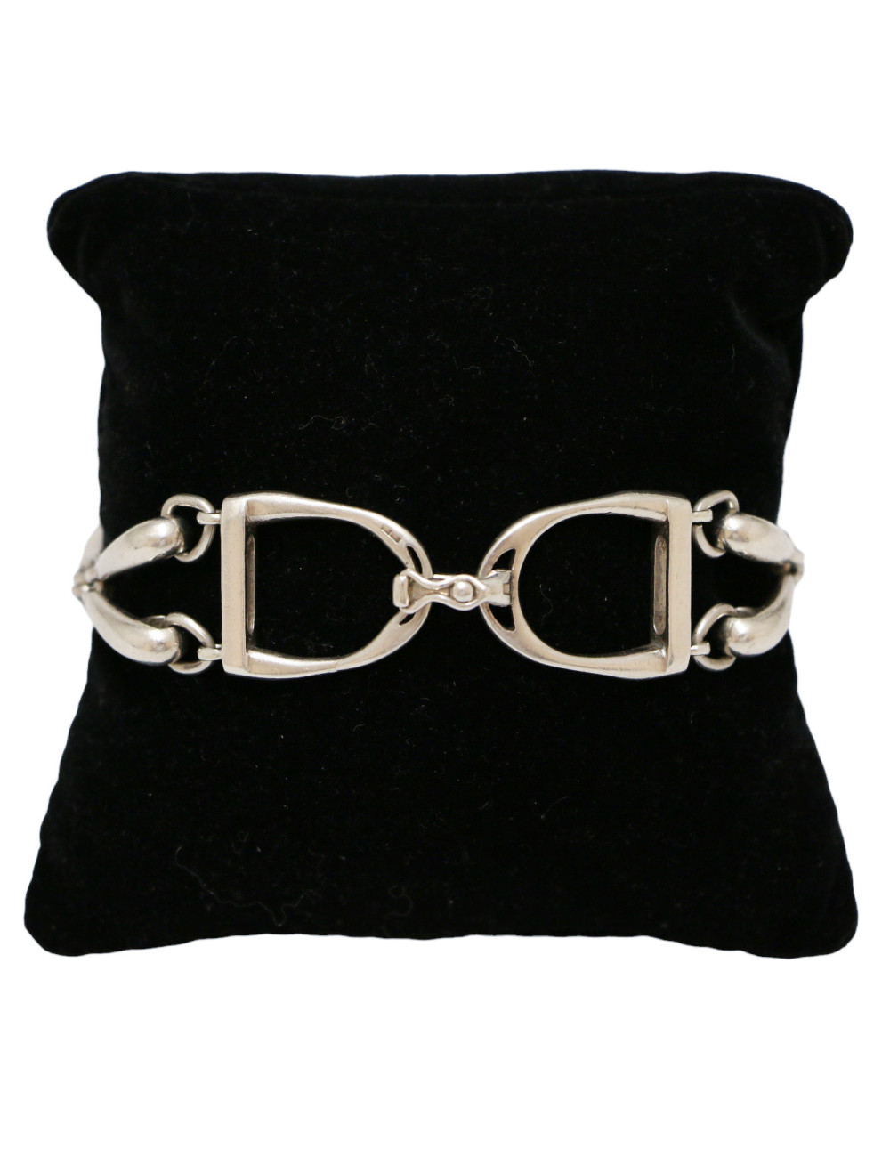 GUCCI vintage silver bit bracelet