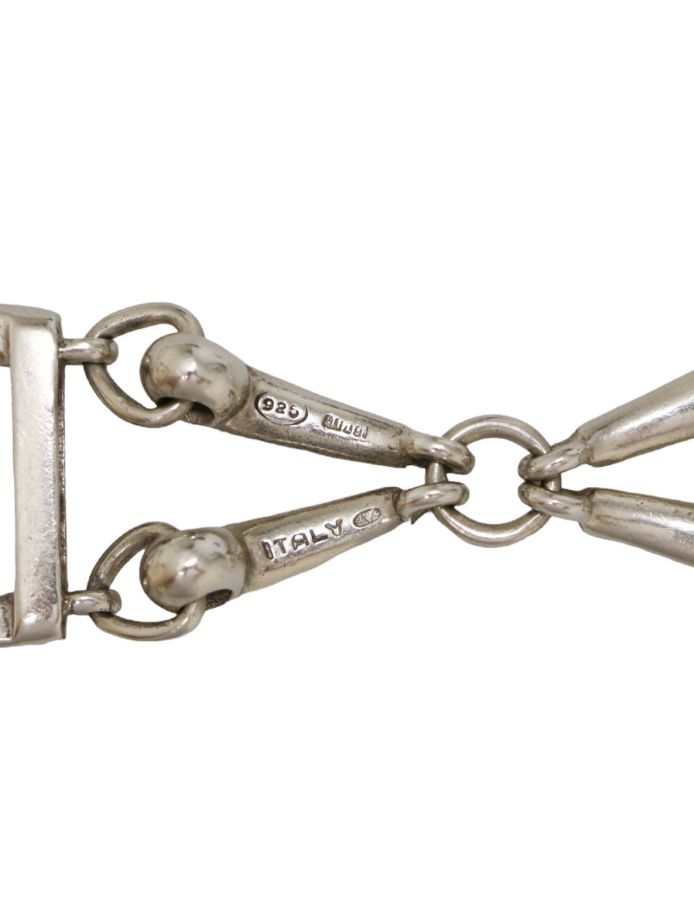 GUCCI vintage silver bit bracelet