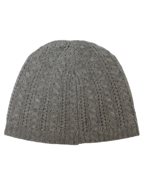 Bonnet CHANEL cachemire gris