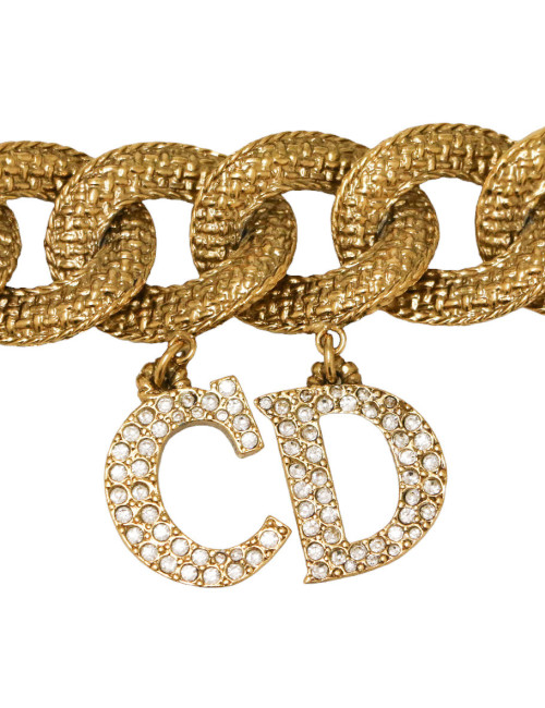 CHRISTIAN DIOR charms belt-necklace