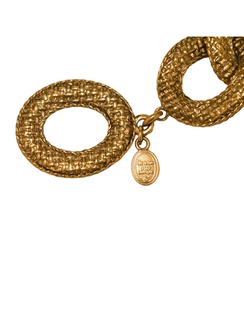 CHRISTIAN DIOR charms belt-necklace