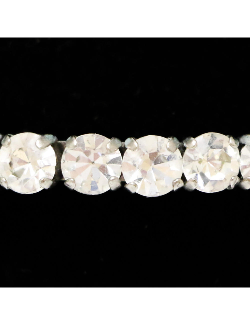 YSL YVES SAINT LAURENT vintage rhinestones bracelet