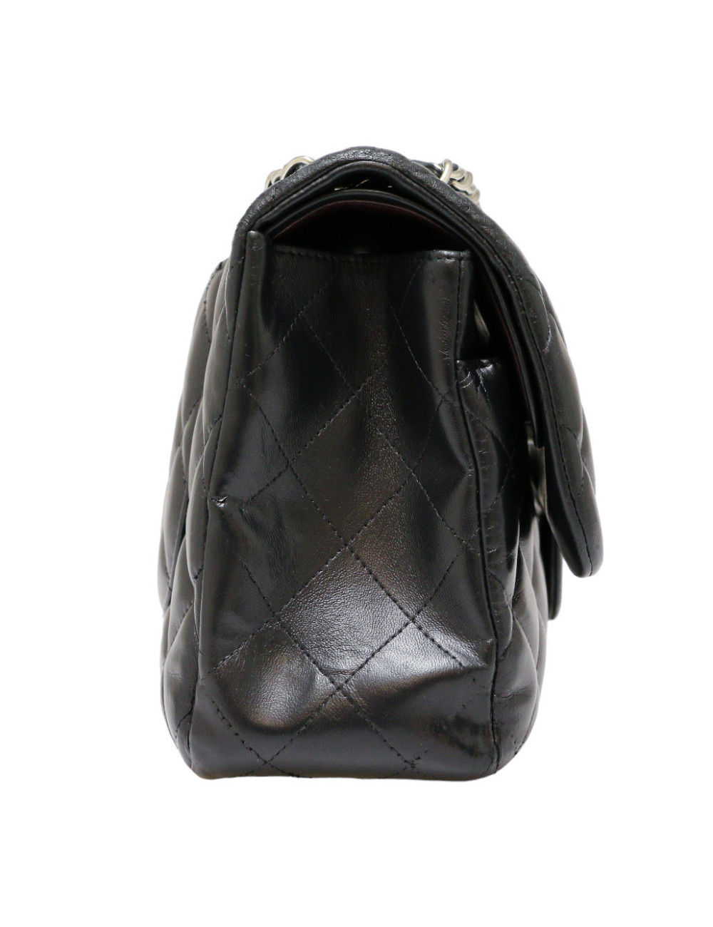 Jumbo CHANEL double flap bleu